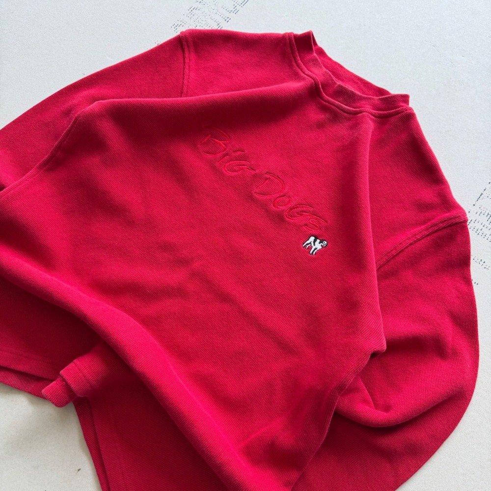 Vintage 90s Big Dogs‎ Thermal Crewneck